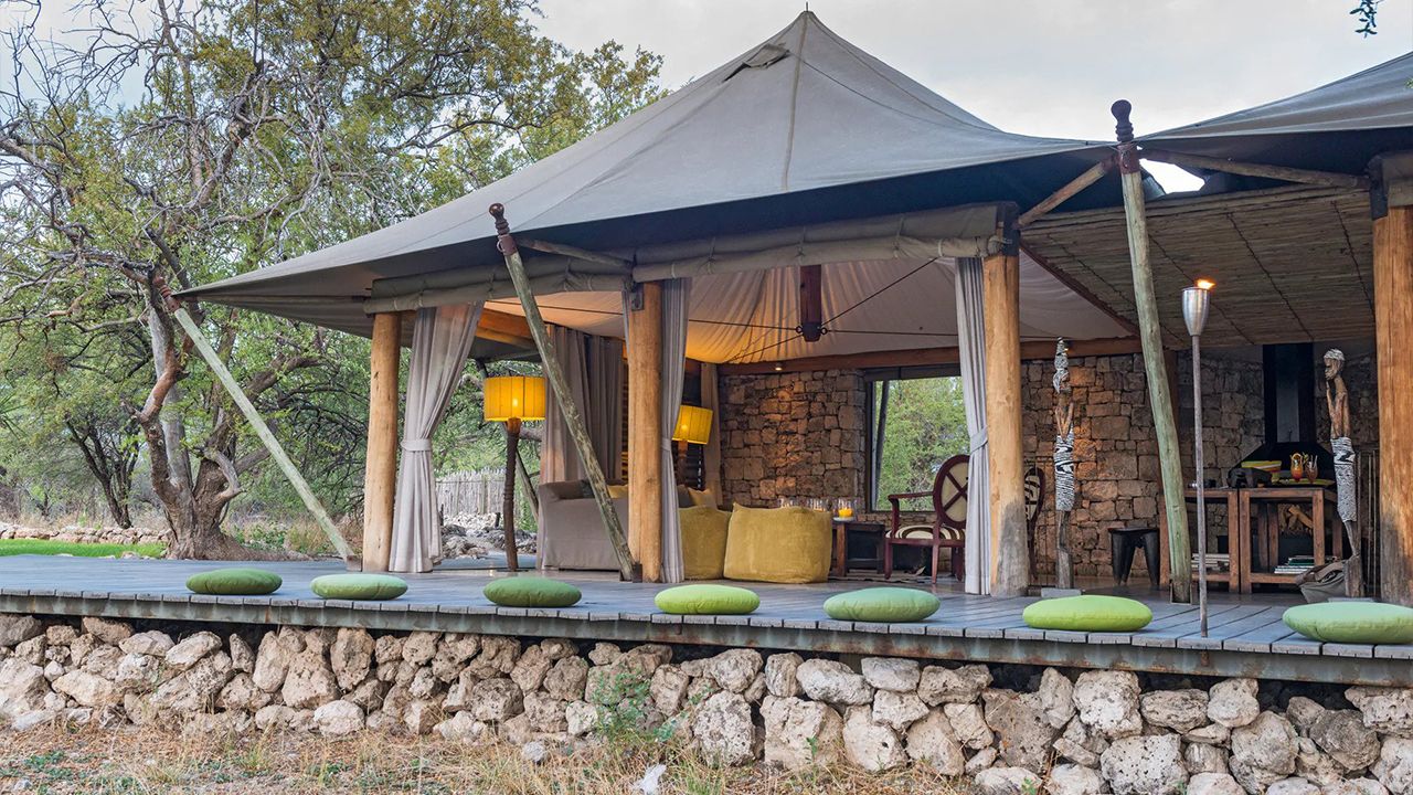 Onguma Tented Camp Suite Exterior Etosha National Park